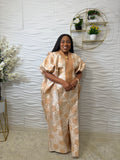 Oriel brocade boubou