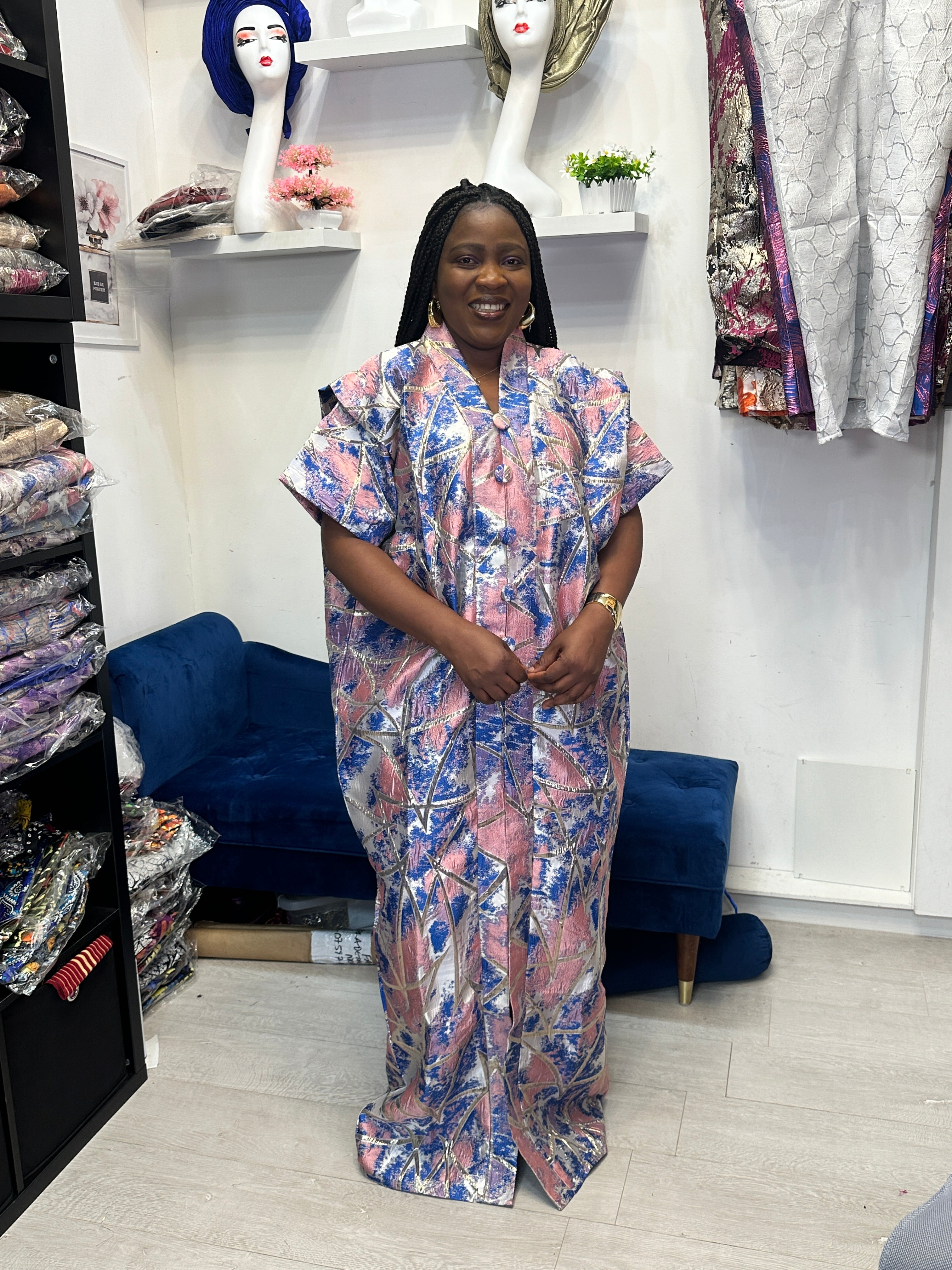 Habiba brocade boubou