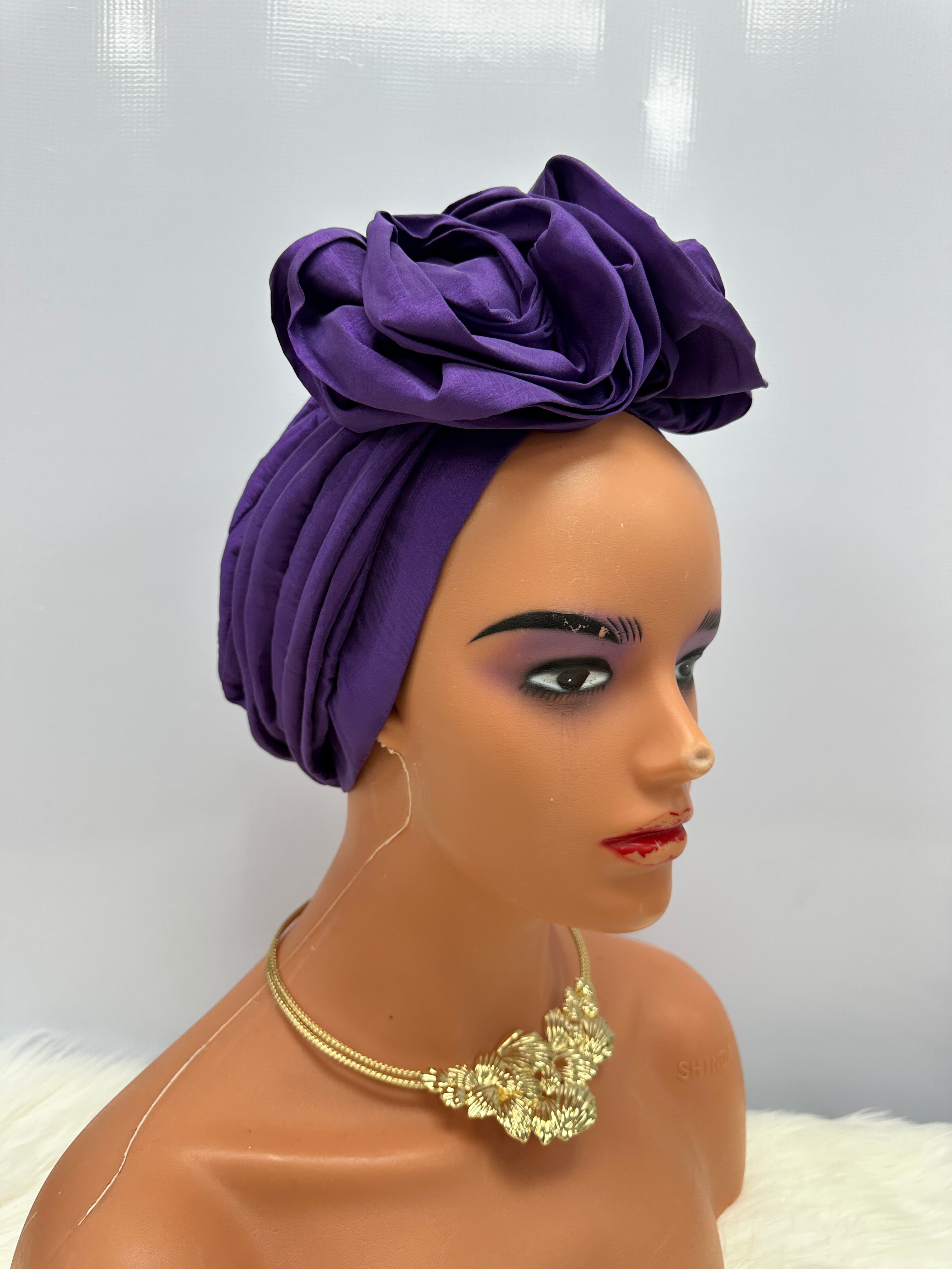 Double rose turban
