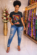 African inspired graphics Tshirt