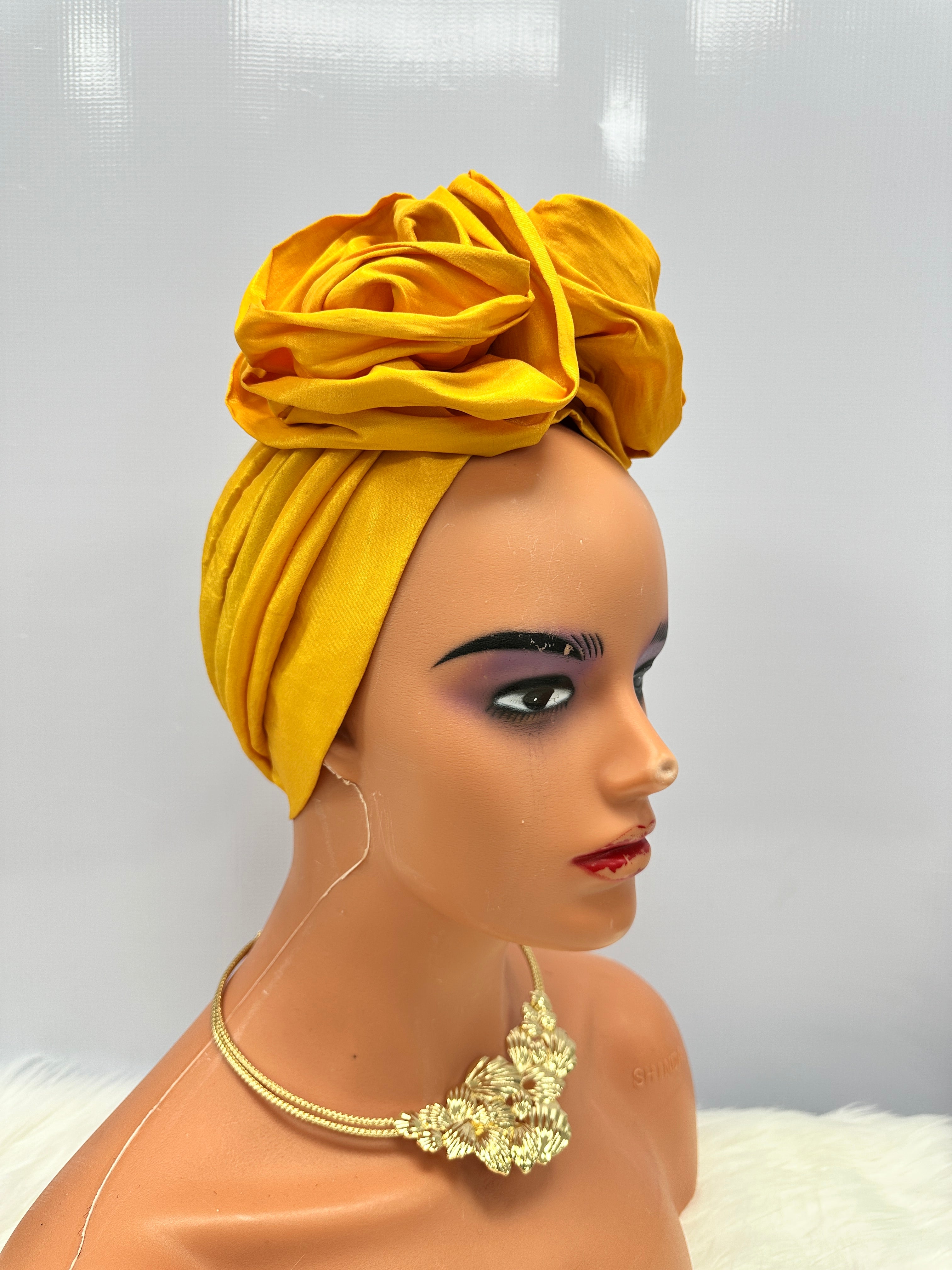 Double rose turban