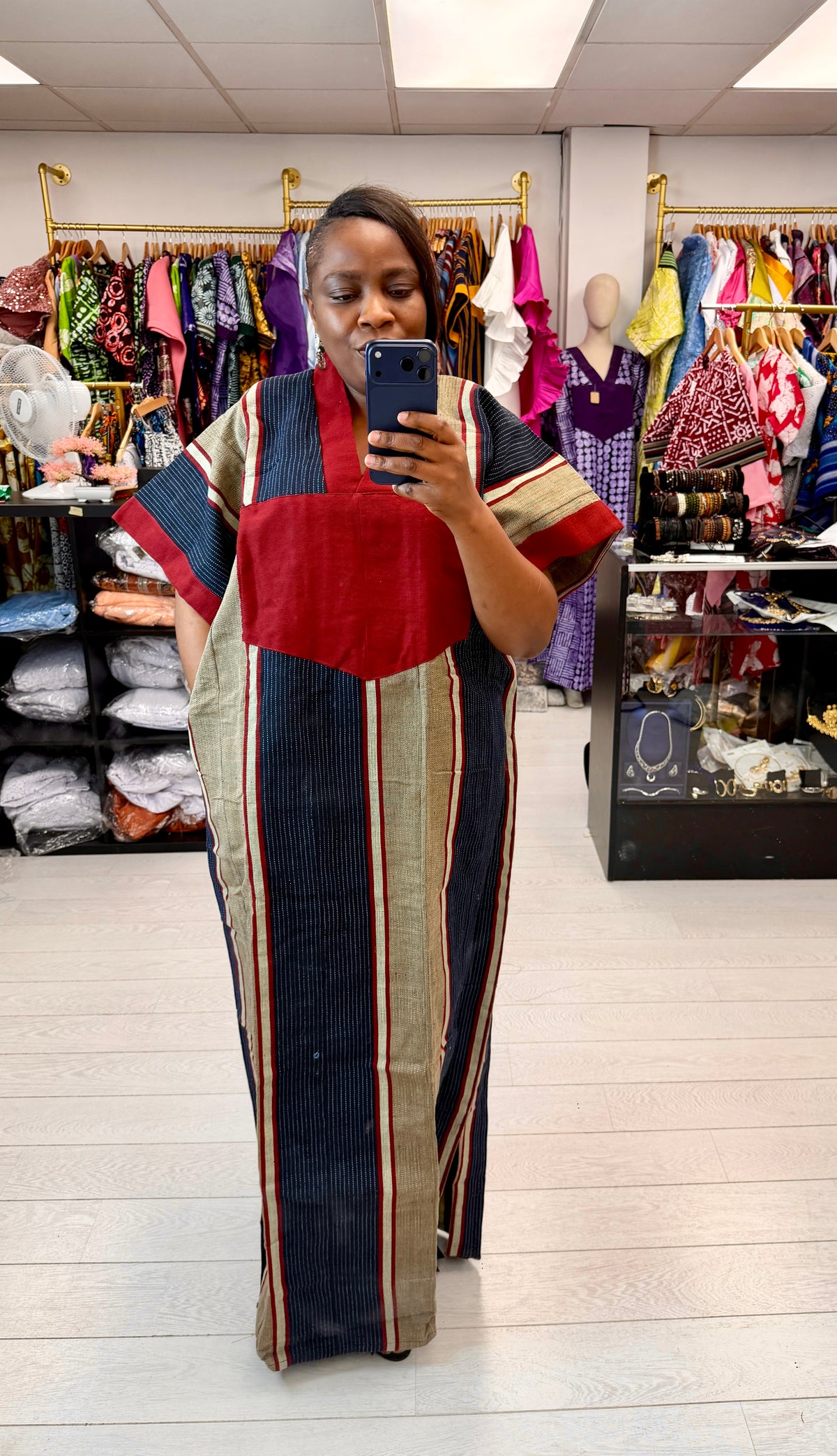Fife Aso Oke Boubou