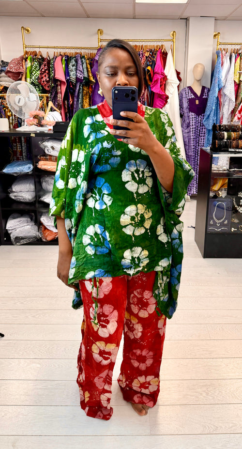 Adire two piece
