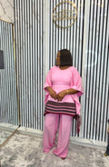 Yaki 2 pieces set pink