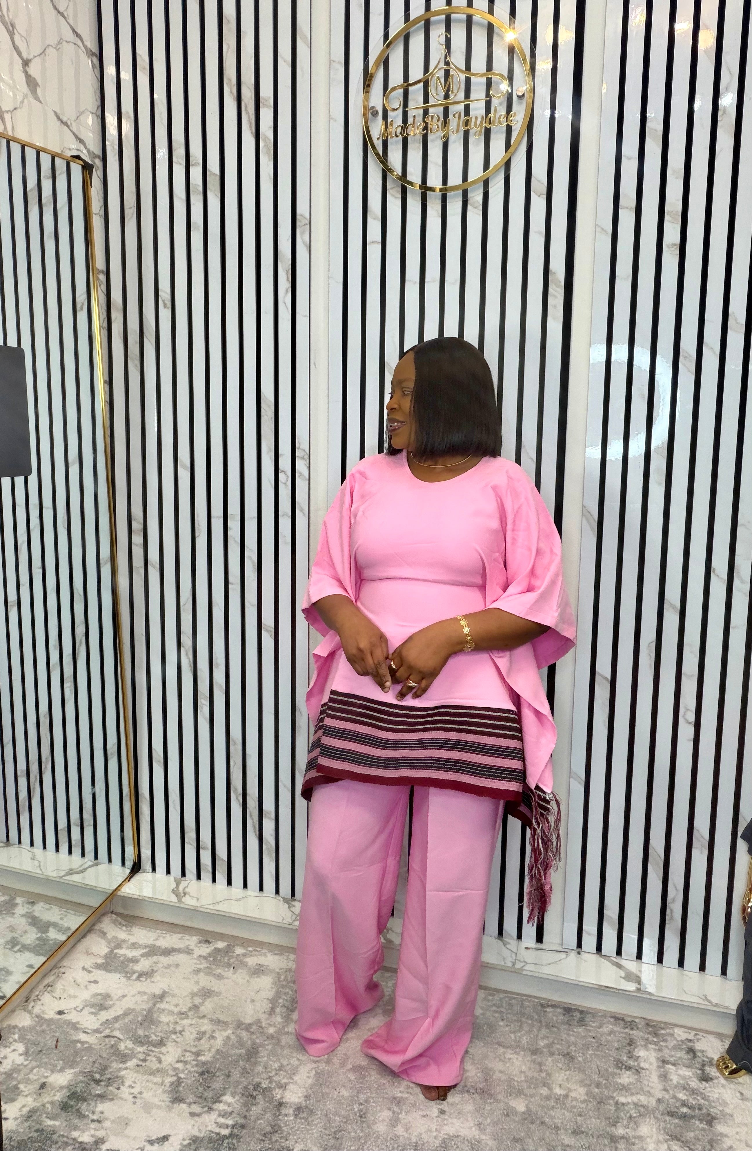 Yaki 2 pieces set pink