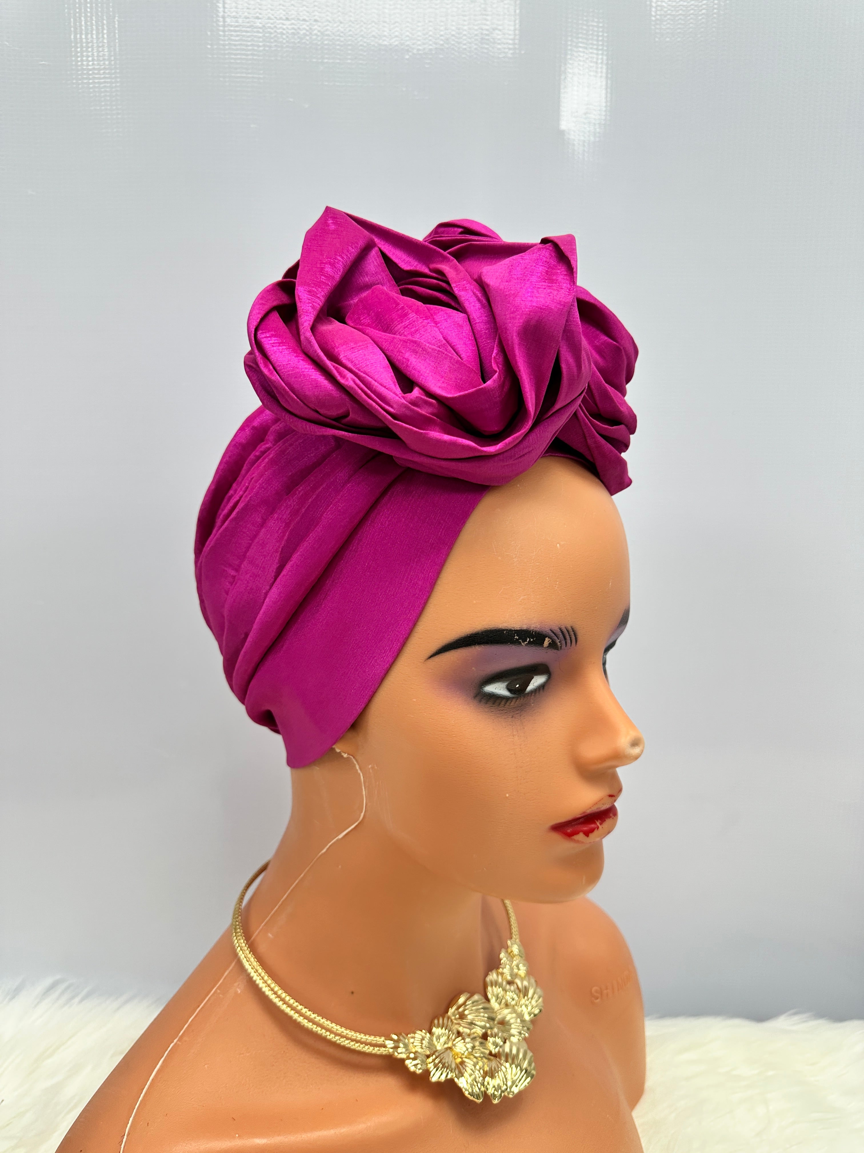 Double rose turban