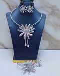 Non tanish silver costume set