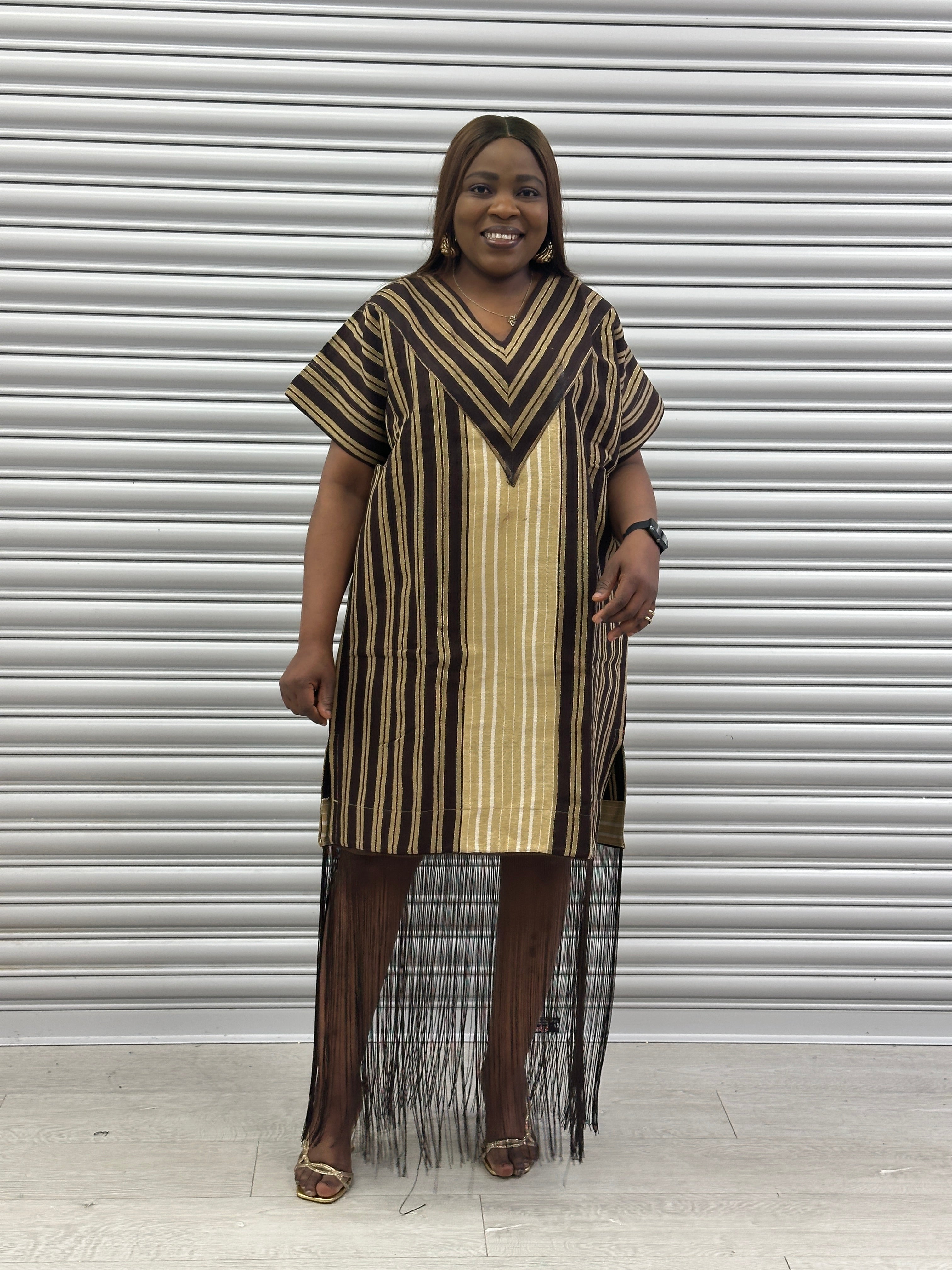 Didi Aso oke with fringe