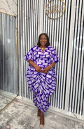 Dami Ankara bubu purple