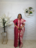 Jane brocade mix mikado boubou