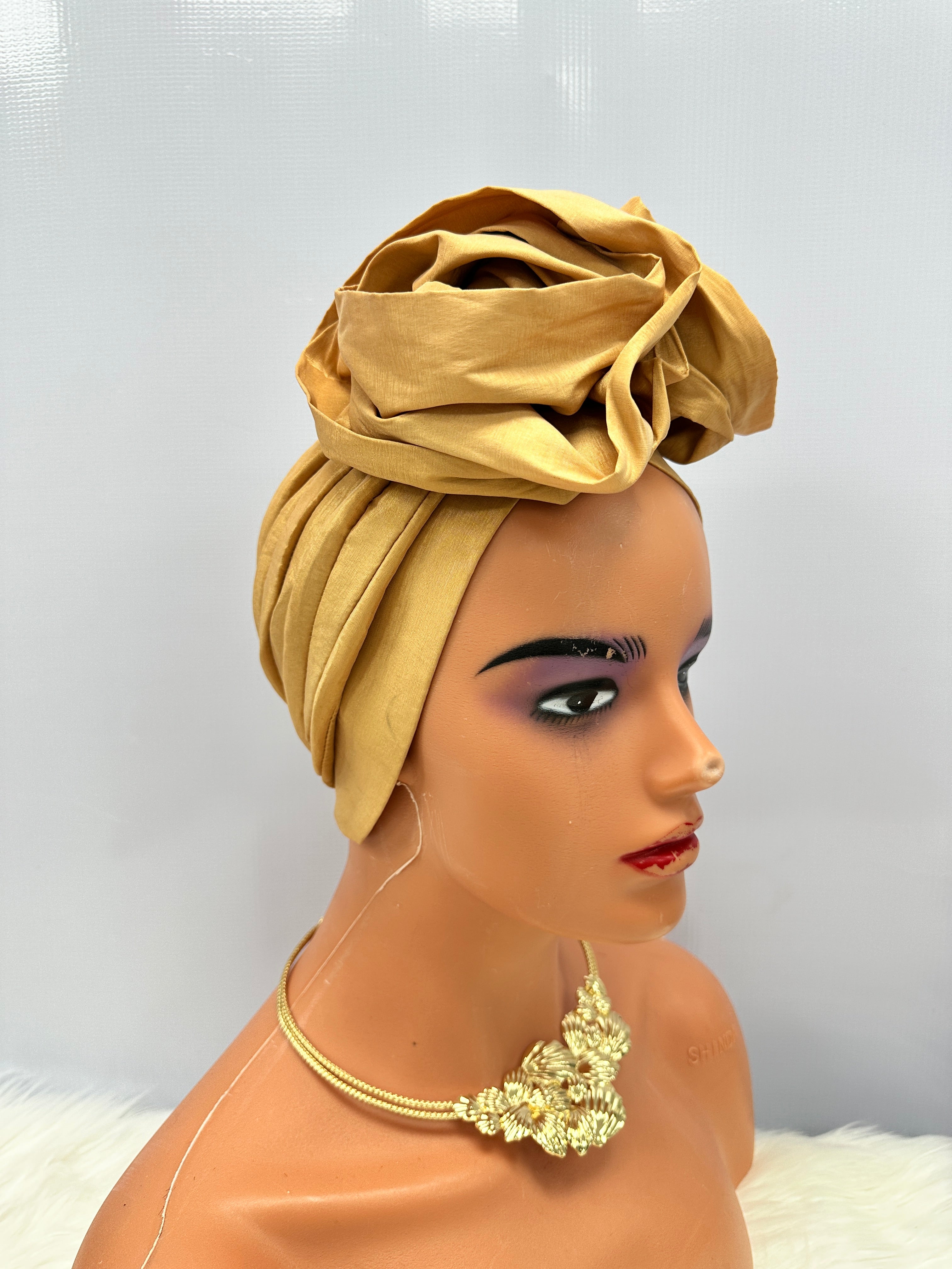 Double rose turban