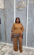 Yaki 2 piece set brown
