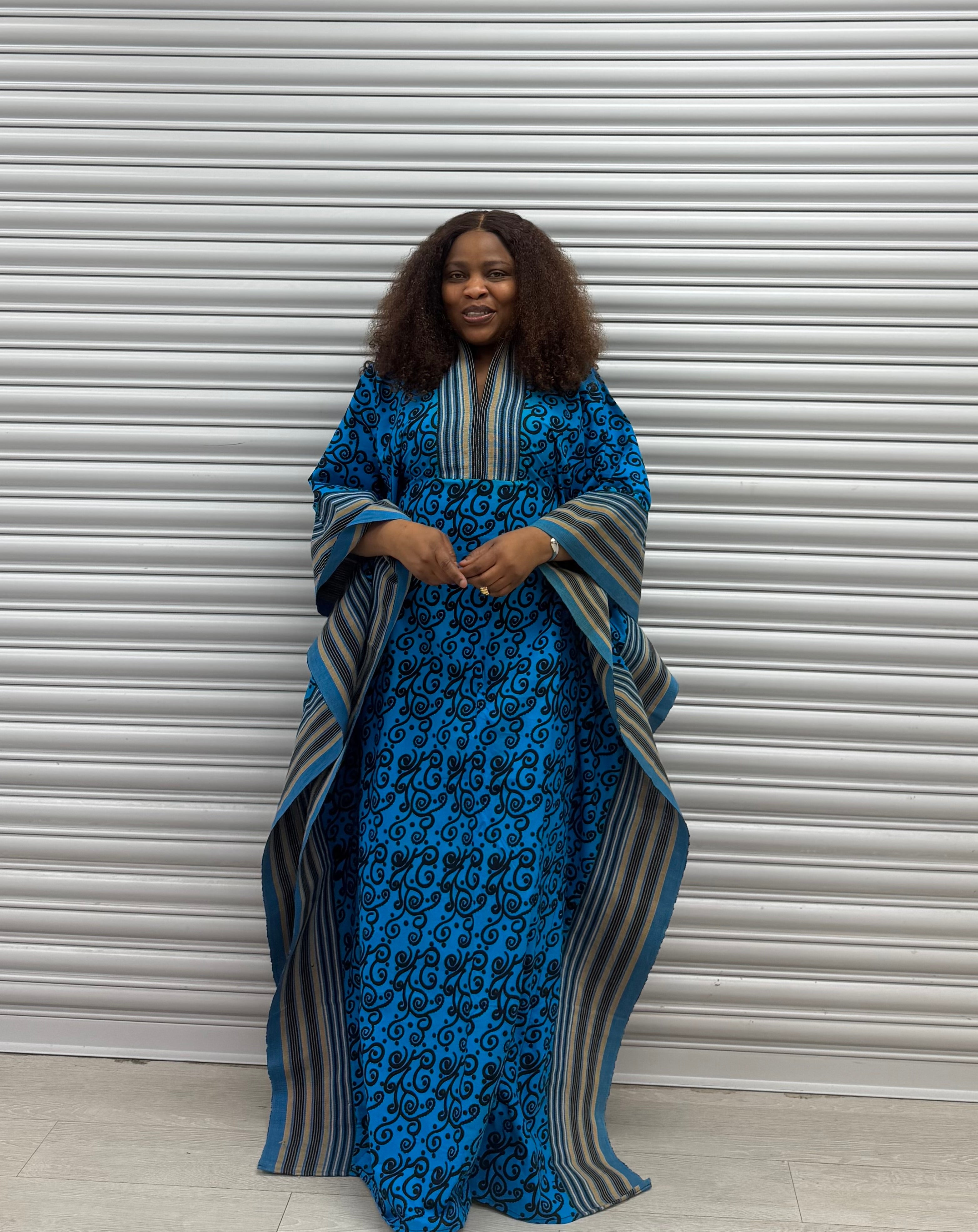 Mimi Ankara aso oke mix boubou