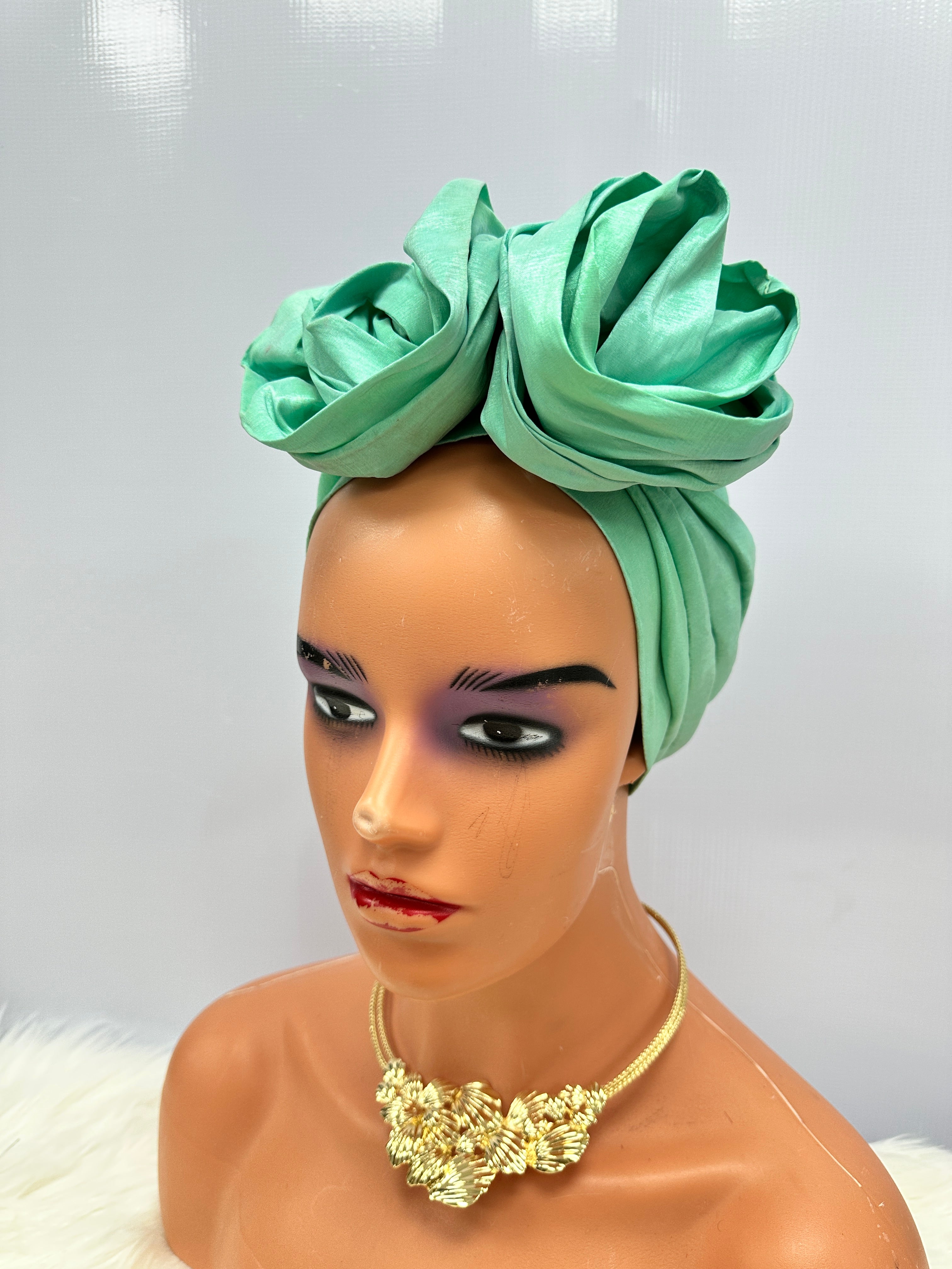 Double rose turban