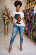 African Inspired graphics Tshirt