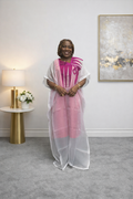 Ireti embroidery organdy boubou